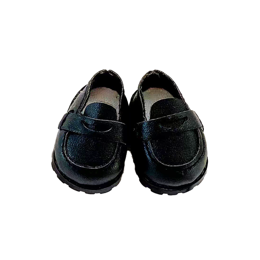 Black Leather Shoes - Bubu Shoes