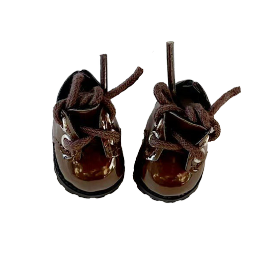 Brown Leather Shoes - Bubu Shoes