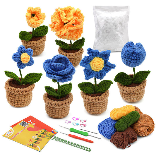 Crochet - Mini Potted Plant Kit